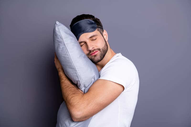 man sleeping